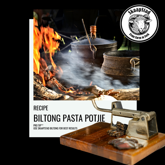 SkaapStad Biltong Pasta Potjie